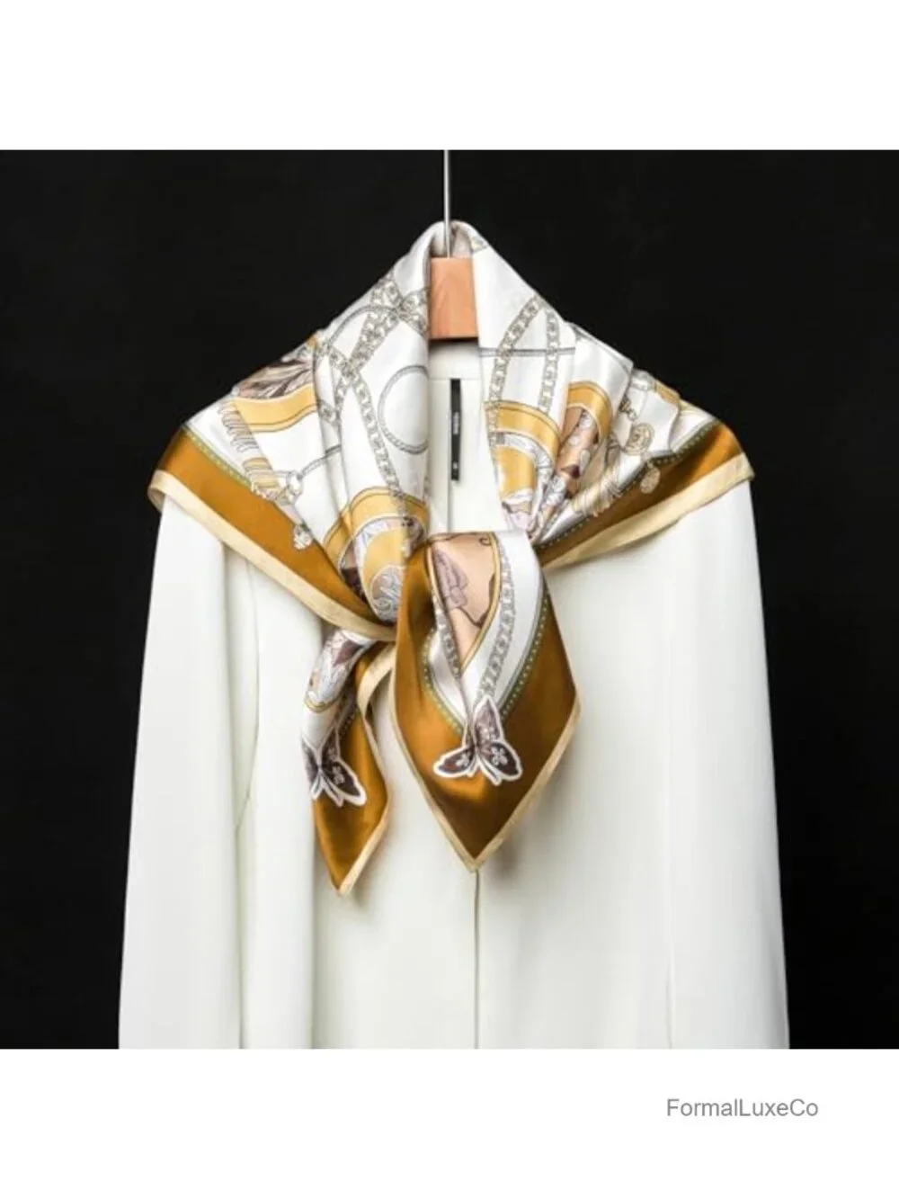 100% Pure Mulberry Silk Scarf 35